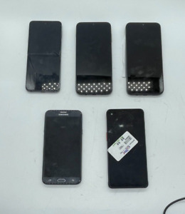 New ListingLot of 5 Assorted Samsung Phones (Z Flip 4, A14, J7, X Pro) (Parts/Repair)