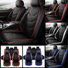 For Hyundai Elantra Tucson Sonata PU Leather Car Seat Covers Front Rear Full Set (For: 2021 Hyundai Elantra)