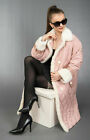 8948 NEW SUPER CHIC COAT LUXURY FUR JACKET WITH REAL MINK BEAUTIFUL SIZE 2XL