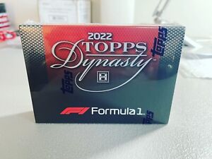 2022 Topps Dynasty F1 Formula 1 Hobby Box Factory Sealed - 1 Encased Auto Relic