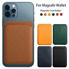 For Apple iPhone 15 14 13 12 11 Pro Max Mag Safe Card Slot Holder Wallet Leather