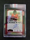 2021 Contenders Justin Fields Red Zone Rookie Ticket FOTL SP Auto RC #108 SEALED