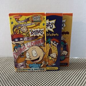 Rugrats - Decade in Diapers (VHS, 2001, 2-Tape Set)