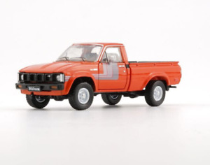 BM Creations 1980 Toyota Hilux - Orange - LHD 1:64 Scale Diecast Car 64B0266