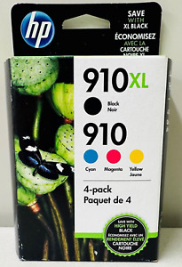 New Genuine HP 910XL 910 Black Color Ink Cartridges OfficeJet Pro 8020 8025