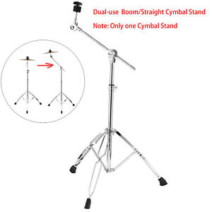 1PC Cymbal Boom Stand Pack Straight Drum Hardware Percussion Holder Mount Stand