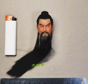 303TOYS 1/6th MP022 head sculpture model, The Three Kingdoms Guan Yu for 12‘’