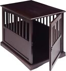 New ListingCasual Home 600-44 Wooden Medium for Dog Pet Crate, End Table, Espresso