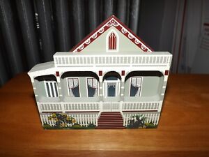 SHELIA'S COLLECTIBLE WOOD HOUSE JACOBSEN HOUSE 1860 VIRGINIA CITY NV USED 1998