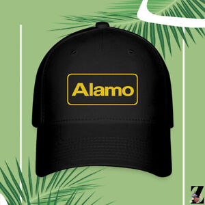 Alamo Rental Car Logo Black Hat Baseball Cap Size S/M L/XL