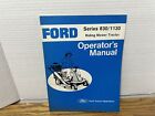 FORD SERIES 830 / 1130 RIDING MOWER TRACTOR OPERATOR'S Manual