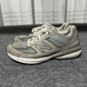 New Balance 990 Sneakers Women's 10 B Gray Lace Up V5 USA Made Casual Suede*
