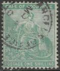 Cape of Good Hope (CoGH). 1893-98 Hope. New Colours. 1/- Used SG 66