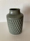Soholm Pottery Johansen Stoneware Grey Green Vase (as is)