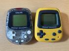 NINTENDO Pokemon Pocket Pikachu Color Yellow & Clear 2 set Pedometer Used Tested