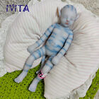 IVITA 12'' Little Avatar Doll Girl Full Soft Silicone Lifelike Fairy Doll Infant