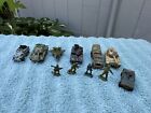 micro machines military Lot Of Vehicles And Figures! 11 Pieces