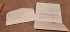 Augusta National Golf Course Letter And Envelope Letterhead Tee Off Confirmation