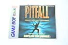 Nintendo Game Boy Color Pitfall Beyond the Jungle Instruction Booklet Only