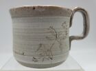 Vintage Studio Art Signed Hand Thrown Pottery Mug Coffee Cup Water Hemlock 1986