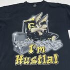 Vintage Wile E. Coyote Hip Hop Rap Hustla T Shirt 3XL  I’m Hustla Looney Tunes