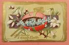 DR WHO 1911 DPO 1904-1927 DIXIE OH OHIO CANCEL EMBOSSED EASTER POSTCARD 114943
