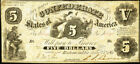 1861 $5 T11 *Reproduction* CSA Currency Libery and a Sailor Pictured
