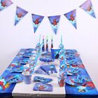 Spiderman Kids Birthday Tablecloth Cups Plates Spoon Disposable Party Tableware