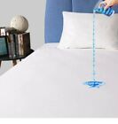 Twin Size Waterproof Mattress Protector, Premium Breathable Mattress Cover, Safe