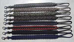 550 Paracord Knife Lanyard with snap hook Style B14