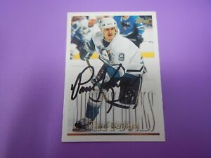 1995-96 Topps Hockey Paul Kariya Mighty Ducks #217 Auto