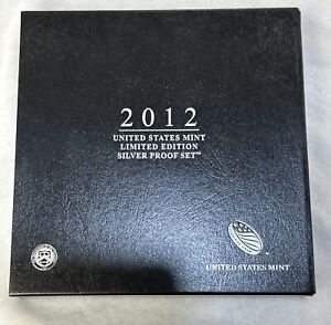 2012 United States Mint | Limited Edition | Silver Proof Set. #6834