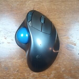 Logitech M570 Wireless Trackball Mouse W/ Unifying Receiver Dongle No Cover