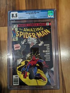 New ListingMarvel Amazing Spider-Man #194 8.5 CGC 7/79 1st Black Cat Felicia Hardy