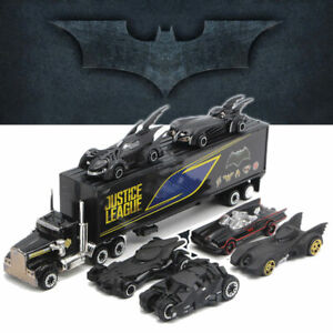 7PCS Batman Batmobile & Truck Model Car Alloy Diecast Toy Vehicle Kids Gift