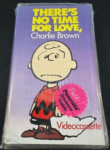 There's No Time for Love, Charlie Brown (VHS Clamshell, 1991) - Vintage - RARE