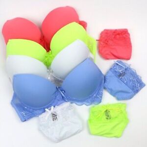 Sexy Lace Bra Set Ladies Underwear Lingerie Push Up Bra Luxury Set 34-42 A B C