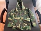 Mens Alpha Industries Extended Cold Camo Parka Size Small Short