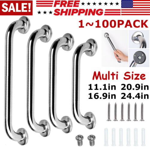 Bathroom Shower Grab Bar Handle Safety Hand Rail Support Bar Stainless Steel lot