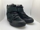 SOREL Womens Out N About Sport Wedge Black/Sea Salt Ankle Boots Size 10 B36