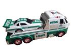 2016 HESS FLAT BED TOY TRUCK AND DRAGSTER RACING CAR