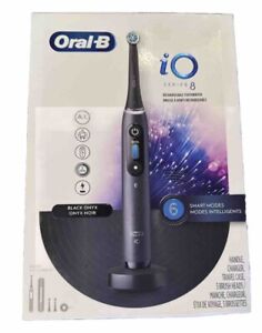 Oral-B iO Series 8 Electric Toothbrush with 3 Replacement Brush Heads - Black