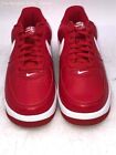 Nike Mens Air Force 1 FD7039-600 Red Low Top Lace Up Sneaker Shoes Size 11