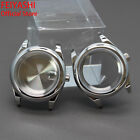 36mm/40mm Silver Watch Cases Stainless Steel Fit NH35 NH36 Movement 28.5mm Dial