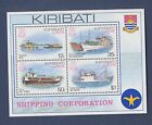 KIRIBATI - Sc 443a - MNH S/S - Local ships - 1984