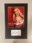Jenna Jameson matted signed index card with photo 11x17 #1 porn star