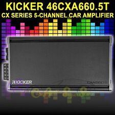 KICKER 46CXA6605T / CX660.5 5-CH. 4X90W FULL-RANGE AMPLIFIER W/ 300W CLASS D SUB