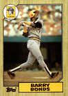 1987 Topps Barry Bonds #320 Rookie Pittsburgh Pirates (Mint) - Free Shipping
