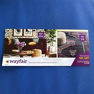 WAYFAIR COUPON 10% OFF ENTIRE PURCHASE EXP. 3/15/24 FIRST TIME SHOPPERS ONLY