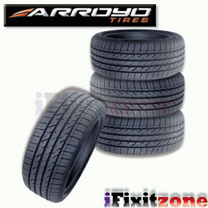 4 Arroyo Grand Sport A/S 205/45R17 88W Tires, 500AA, 55,000 MILE, All Season (Fits: 205/45R17)